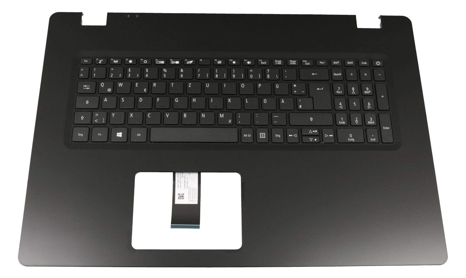 Acer Cover Upper - Cover + keyboard - Deutsch - Acer