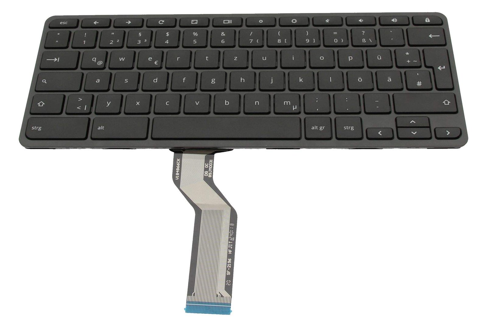 Acer NK.I111S.0DH Tastatur schwarz/schwarz - Tastatur - TL: Deutsch, QWERTZ