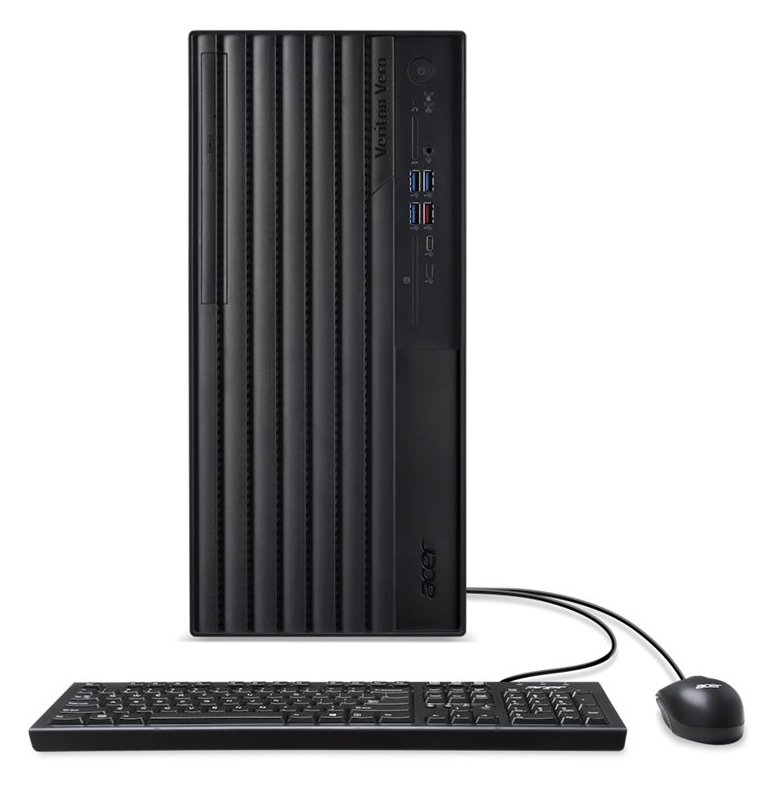 Acer Veriton Vero M4 VVM4720GT - Core i7 i7-14700 / 2.1 GHz - RAM 16 GB - SSD 512 GB - 1GbE, Wi-Fi 6E, Bluetooth 5.3