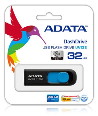 ADATA DashDrive UV128 - USB-Flash-Laufwerk - 128 GB