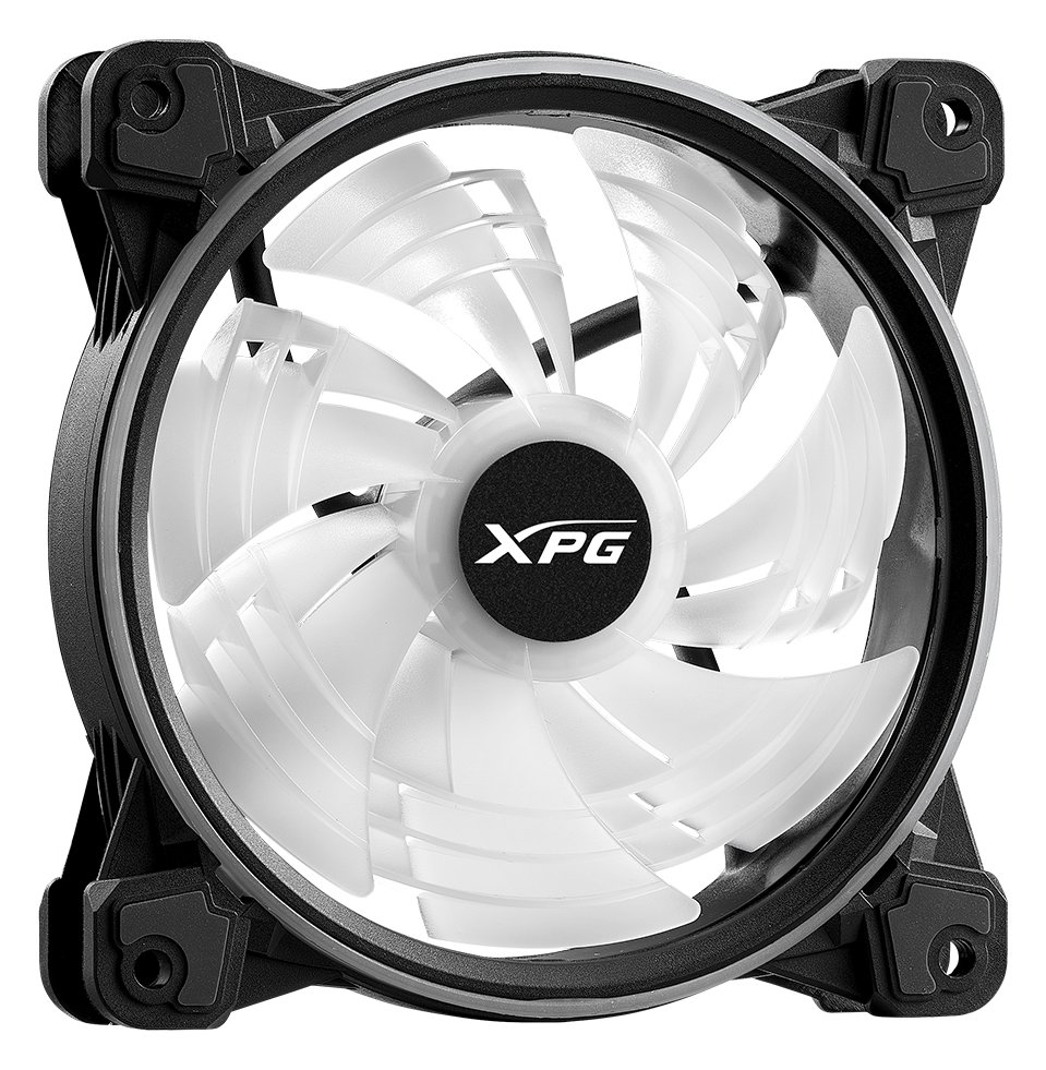 ADATA Lüfter XPG HURRICANE 120 120mm ARGB PWM Fan schwarz retail - 600 rpm - 12 V