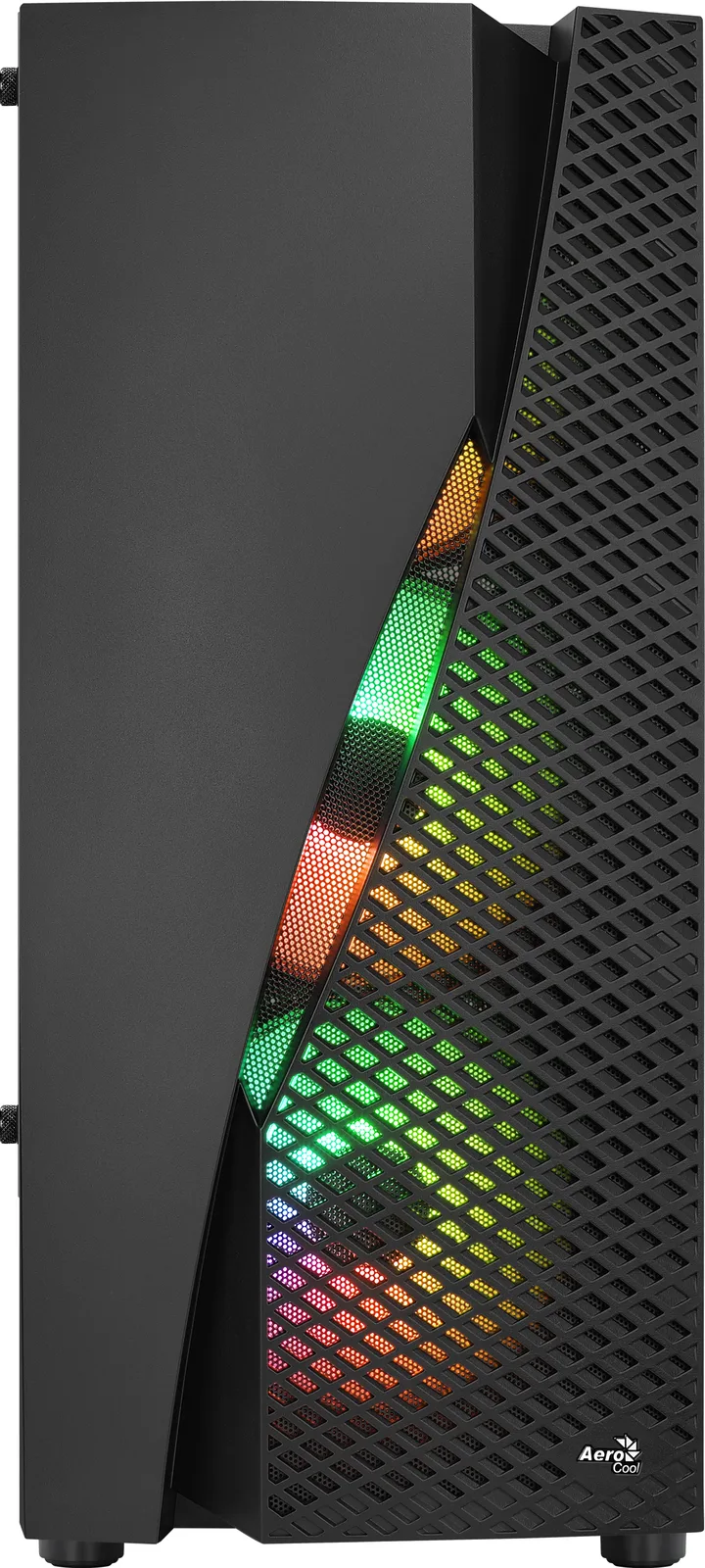 AEROCOOL ADVANCED TECHNOLOGIES AeroCool Wave - Mid tower - ATX - Seitenteil mit Fenster (gehärtetes Glas), Ansicht 3