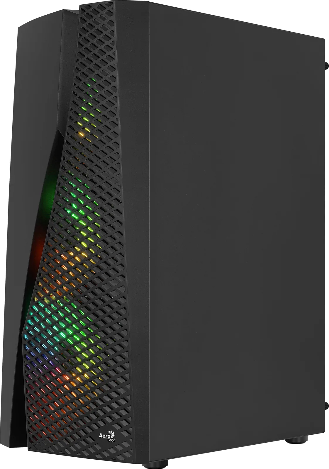 AEROCOOL ADVANCED TECHNOLOGIES AeroCool Wave - Mid tower - ATX - Seitenteil mit Fenster (gehärtetes Glas), Ansicht 4