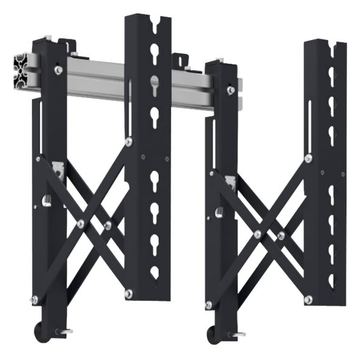 AG Neovo VWM-02 - Montagekomponente (2 Montagearme) - für Videoleinwand - Stahl - Schwarz - Bildschirmgröße: 107-165 cm von LumaTech