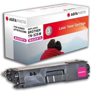 AgfaPhoto Magenta - kompatibel - Tonerpatrone (Alternative zu: Brother TN325M) von LumaTech