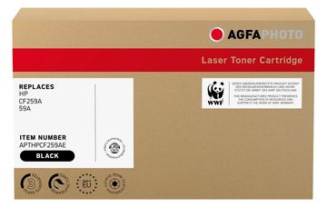 AgfaPhoto Schwarz - kompatibel - Box - wiederaufbereitet - Tonerpatrone (Alternative zu: HP 59A) von LumaTech