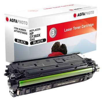 AgfaPhoto Schwarz - kompatibel - Tonerpatrone (Alternative zu: HP CF360X) von LumaTech
