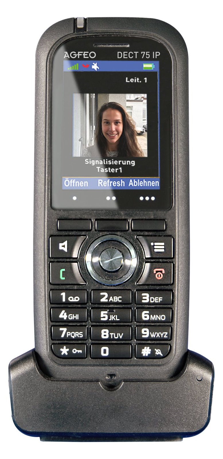 AGFEO DECT 75 IP - Schnurloses Erweiterungshandgerät