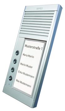 AGFEO DoorSpeak 4 - Verkabelt - IP33 - Silber - Wand - 115 mm - 235 mm von LumaTech