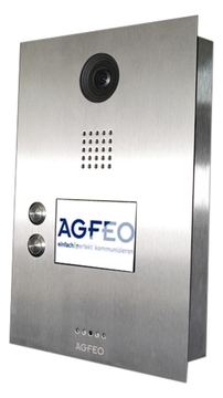 AGFEO IP-Video TFE 2 - 8,89 cm (3.5 Zoll) - TFT - 480 x 320 Pixel - Edelstahl - IP65 - Schnelles Ethernet von LumaTech
