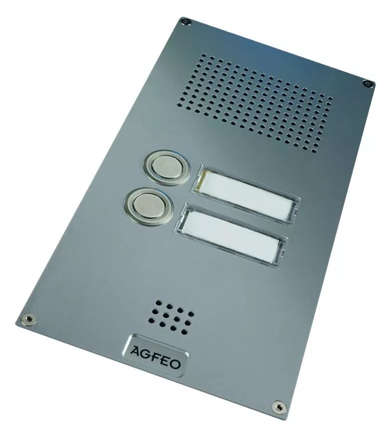AGFEO Premium TFE 2 - Türklingel - 2 Tasten - kabelgebunden