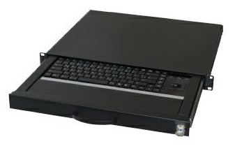 Aixcase AIX-19K1UKDETB-B - Tastatur - rack-montierbar von LumaTech