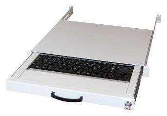 Aixcase AIX-19K1UKDETB-W - Tastatur - rack-montierbar von LumaTech