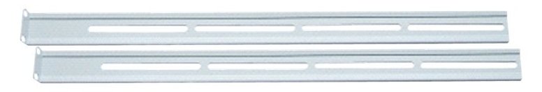 Aixcase AIX-19K1UMR-W - Rack-Tastatur-Einschubschienen-Kit - Hellgrau, RAL 7035 - 1U - 48.3 cm (19)