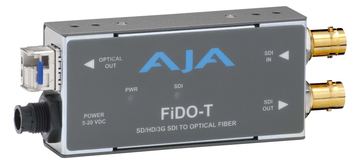 AJA FiDO-T Single Channel SDI to Fiber with Looping SDI Output von LumaTech