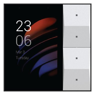 Akuvox HyPanel Lite - Linux - -10 - 55 °C - 10 - 90% - Verkabelt & Kabellos - Schnelles Ethernet - Wi-Fi 4 (802.11n)