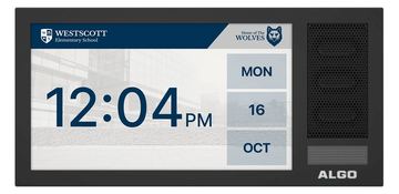 Algo 8410 IP DIGITAL DISPLAY WITH SPEAKER - SINGLE SIDED von LumaTech
