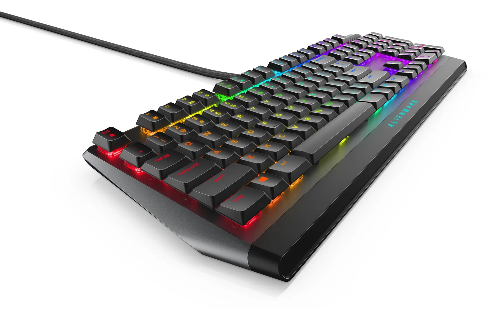 Alienware AW510K - Tastatur - Hintergrundbeleuchtung - TL: US, QWERTY, Ansicht 3