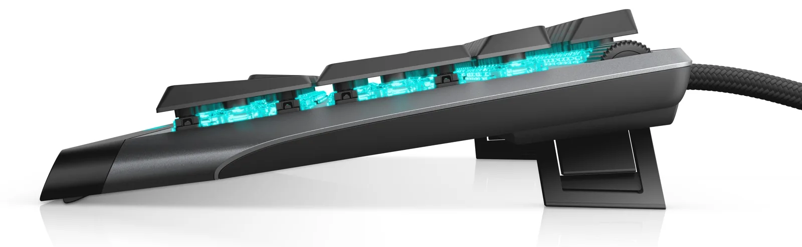 Alienware AW510K - Tastatur - Hintergrundbeleuchtung - TL: US, QWERTY, Ansicht 5