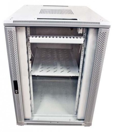 ALLNET 156702 - 22U - Freistehendes Gestell - Grau - Stahl - Geschlossen - 48,3 cm (19 Zoll)