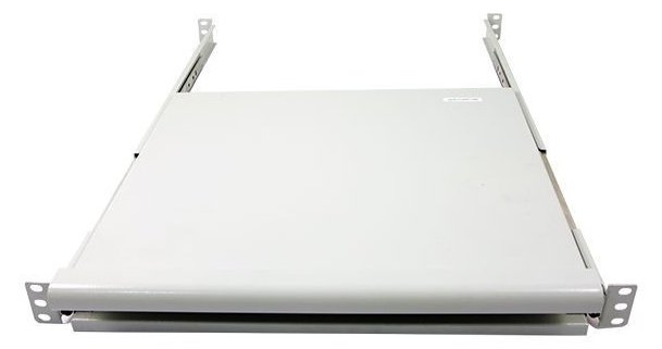 ALLNET 19zbh. Tastaturboden ausziehbar für 1200mm Schrank tiefe Lichtgrau