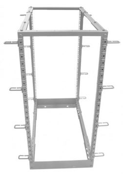 ALLNET ALL-SW4POST32GRAU Rack 400 kg Freistehendes Gestell 32U Grau von LumaTech