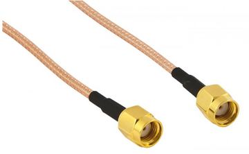 ALLNET ANT-PIG-RSMA-RSMA-30 Koaxialkabel R-SMA 0,3 m Gold von LumaTech