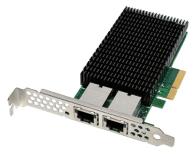 ALLNET PCIe 10G X8 Dual Port Network Card- Copper RJ45- 3.0 - PCI - PCI-Express - Kupferdraht
