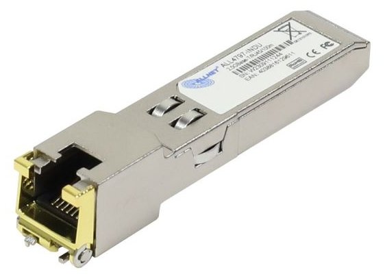 ALLNET Switch Modul ALL4797-INDU SFP Mini-GBIC 2.5Gbit RJ45 TP uncodiert Industrial - Switch - Kupferdraht