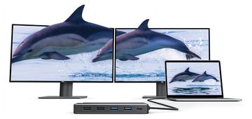 Alogic MV2 - Dockingstation - USB-C - VGA, 2 x HDMI von LumaTech