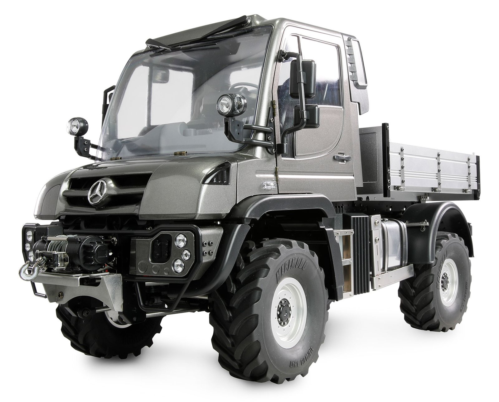 Amewi Mercedes-Benz Unimog Gerätetraeger 4WD 1 10 ARTR anthra