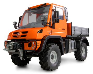 Amewi Mercedes-Benz Unimog Gerätetraeger 4WD 1 10 ARTR orange von LumaTech