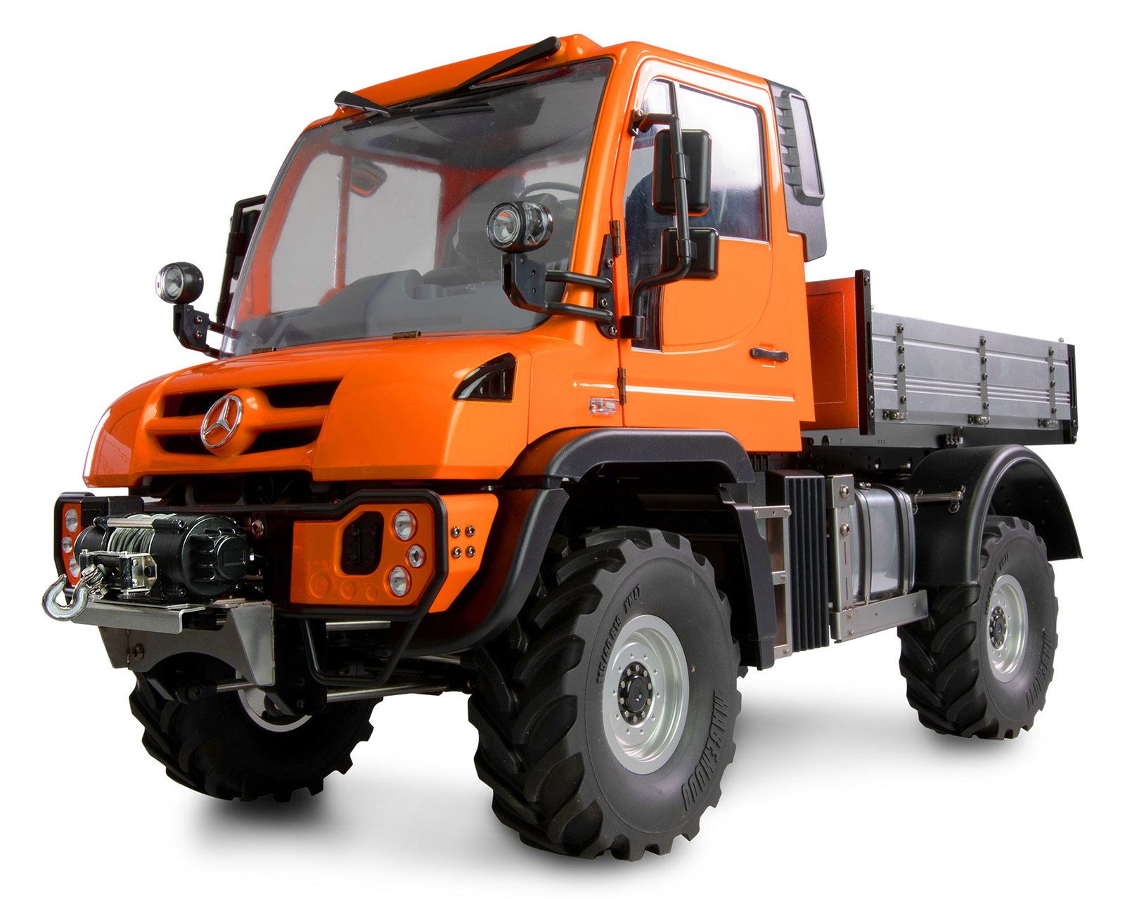 Amewi Mercedes-Benz Unimog Gerätetraeger 4WD 1 10 ARTR orange