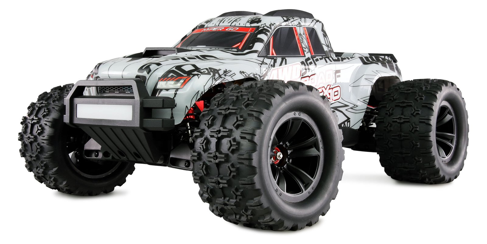 Amewi Monster Truck Hyper Go MTX10 1 10 ARTR Grau