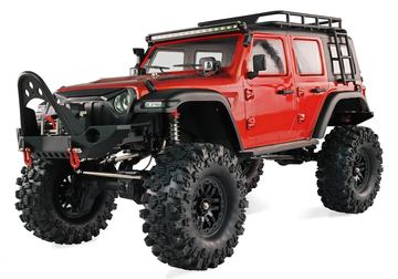 Amewi RC Auto AMXRock Crosstail Crawler 4WD 1 10 ARTR Rot von LumaTech
