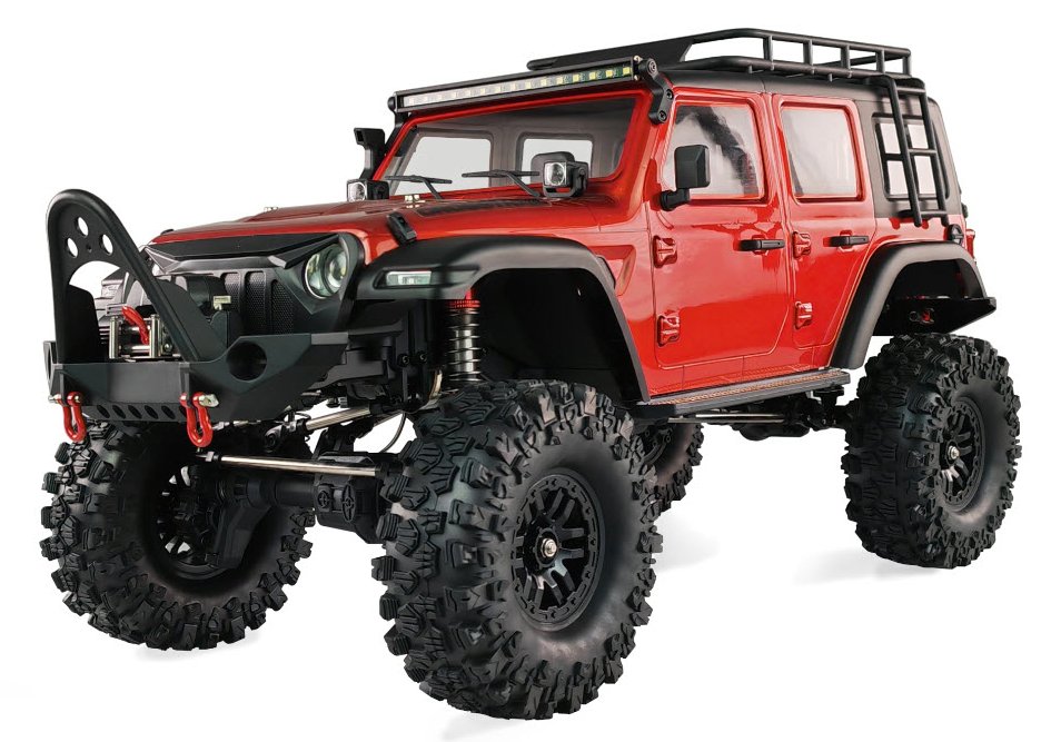 Amewi RC Auto AMXRock Crosstail Crawler 4WD 1 10 ARTR Rot