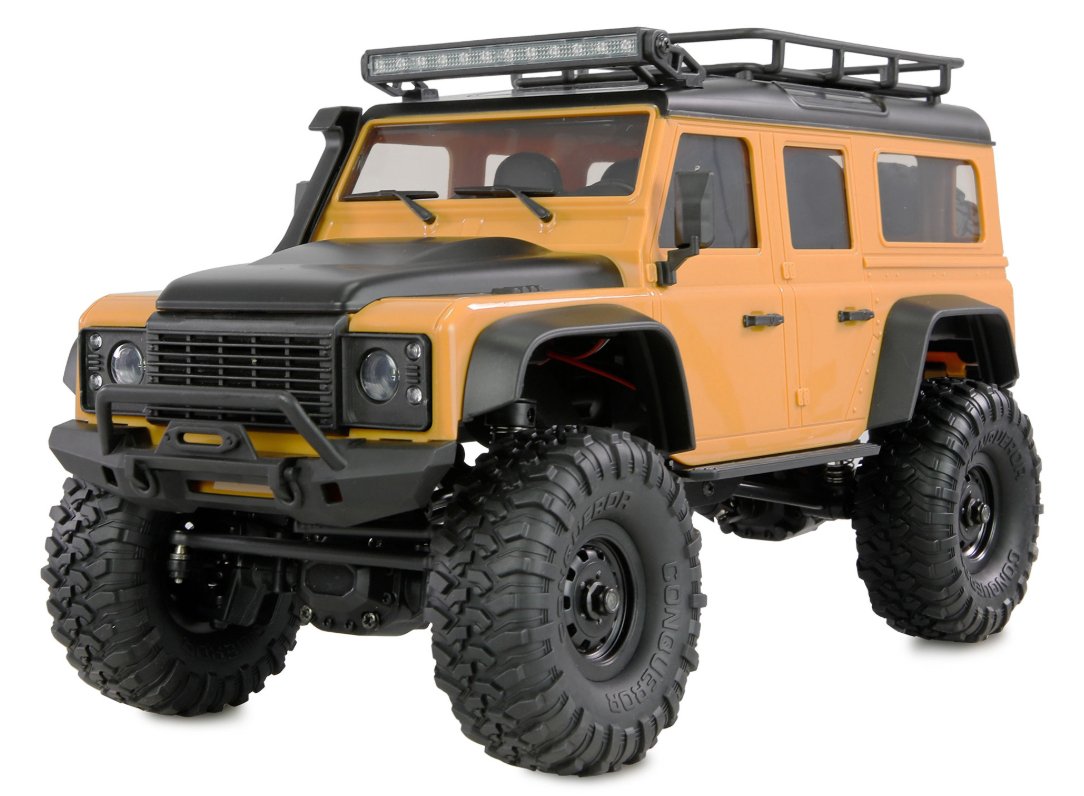 Amewi RC Crawler Mini-D90 AMXRock 4WD 1 16 RTR gelb