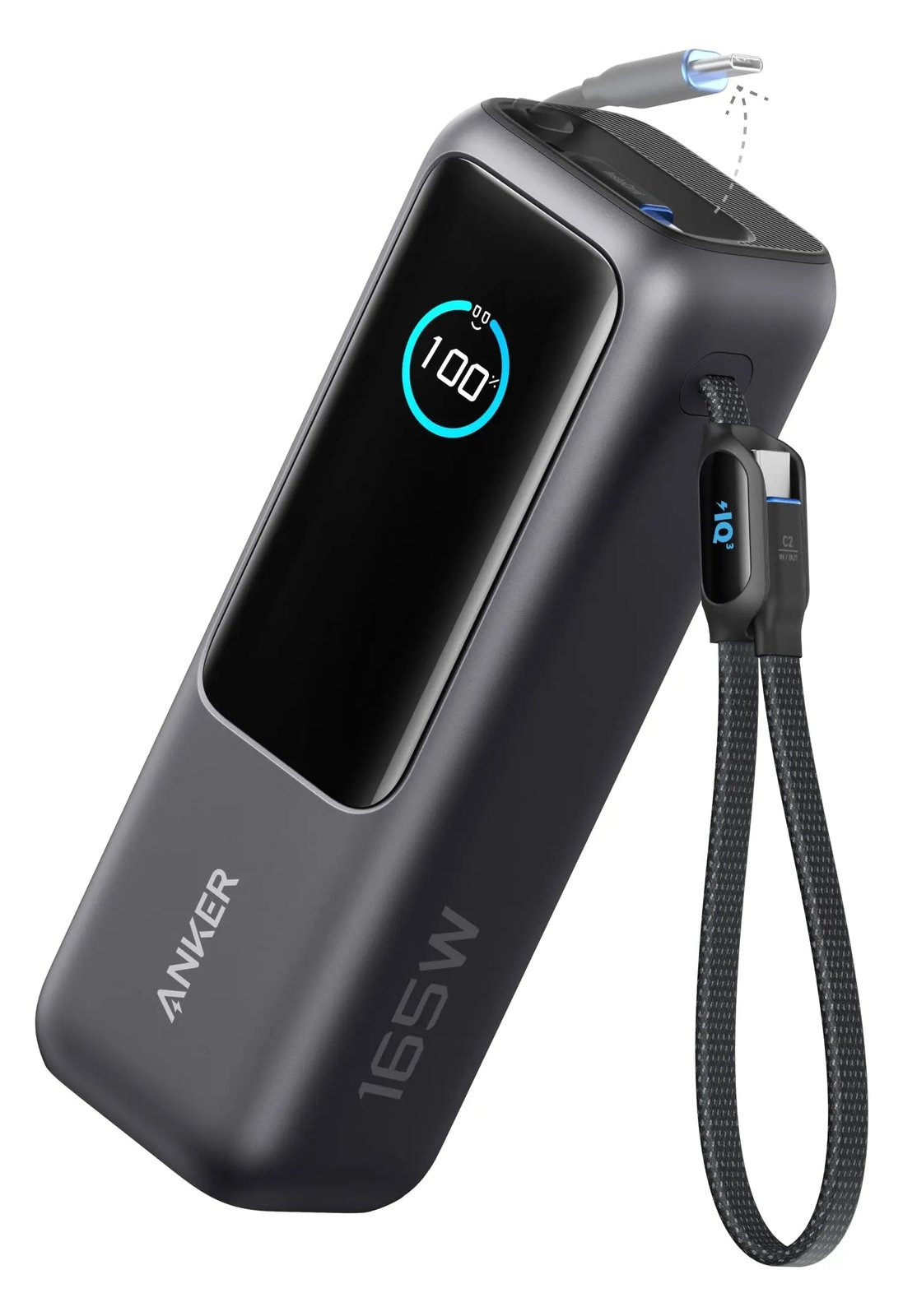 Anker Innovations Anker - Powerbank - built-in and retractable cables von LumaTech