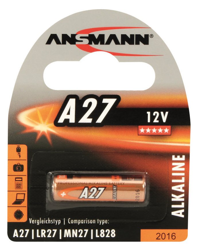 Ansmann A27 - Batterie 27A - Alkalisch