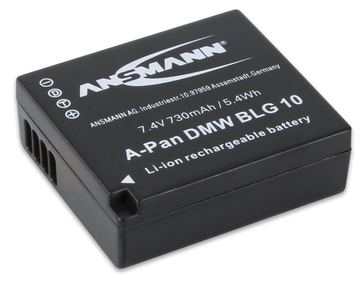 Ansmann A-Pan - Batterie - Li-Ion - 730 mAh - für Panasonic Lumix DC-TZ93, TZ95, TZ96, ZS200, DMC-TZ82, LX100, ZS80 von LumaTech