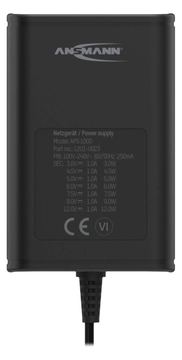 Ansmann APS 1000 - Netzteil - 12 Watt - 1 A - Schwarz von LumaTech