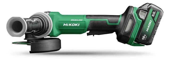 Hikoki G1813DFW2Z 18V Akku Winkelschleifer Bremse und Paddleschlter