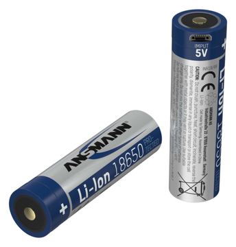 Ansmann Batterie 18650 - Li-Ion - 3400 mAh von LumaTech