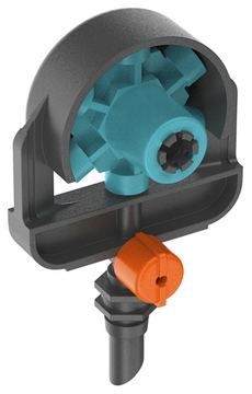 Gardena MDS 6-Pat.Spray Nozzle - Endzeilenmontage - Schwarz - Kunststoff - 1 Stück(e) von LumaTech