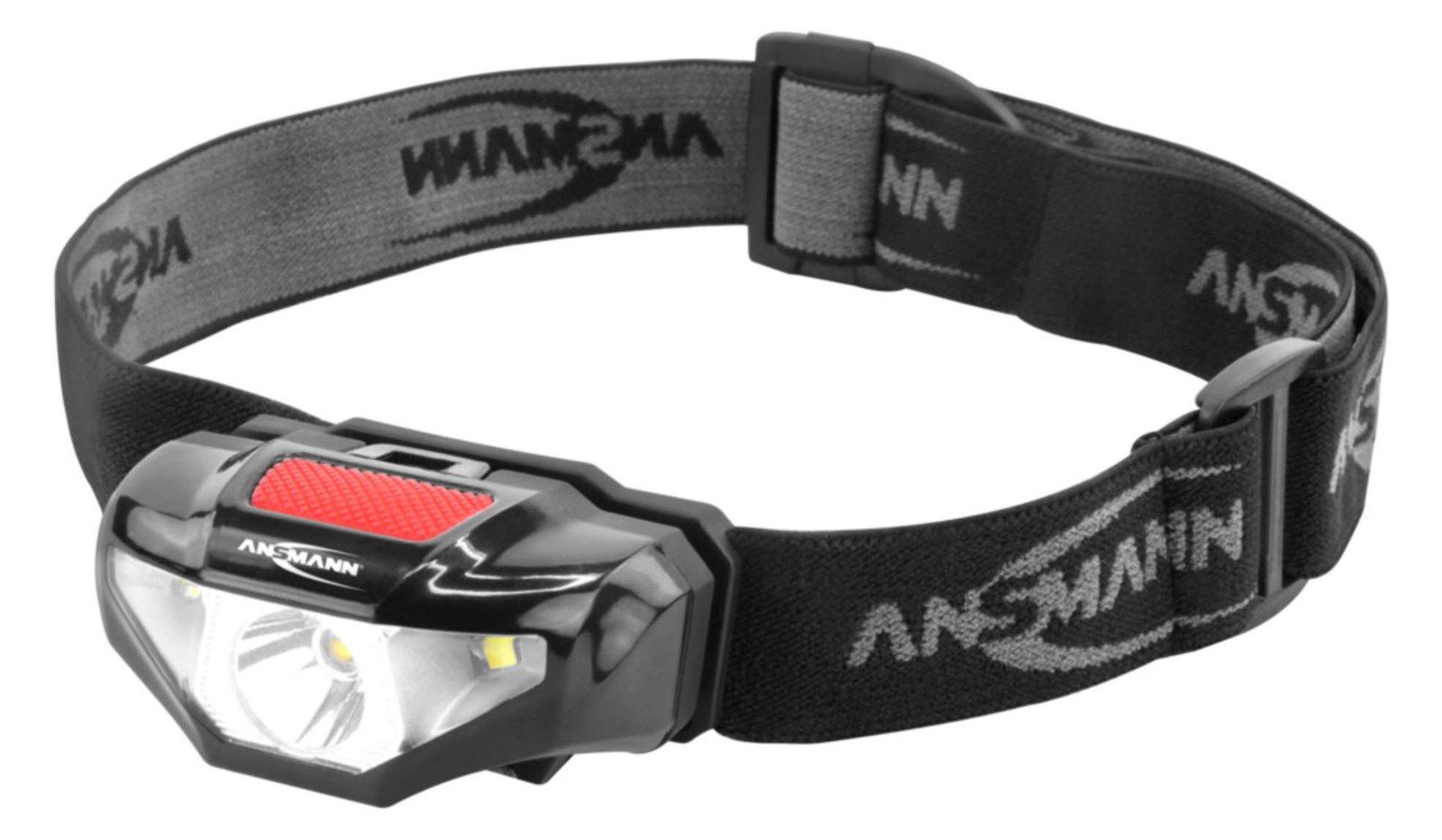 Ansmann HD70B - Stirnband-Taschenlampe - Schwarz - Acrylnitril-Butadien-Styrol (ABS) - Kunststoff - IP44 - LED