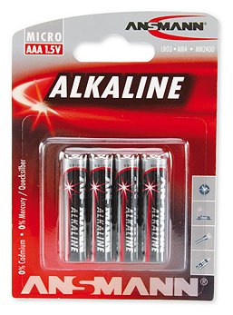 Ansmann Micro - Batterie 4 x AAA - Alkalisch