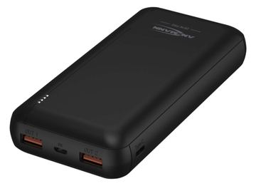 Ansmann PB320PD - 20000 mAh - Lithium Polymer (LiPo) - Quick Charge 3.0 - 3,7 V - Schwarz von LumaTech