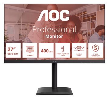 AOC U27E4CV - E4 Series - LED-Monitor - 68.6 cm (27) von LumaTech