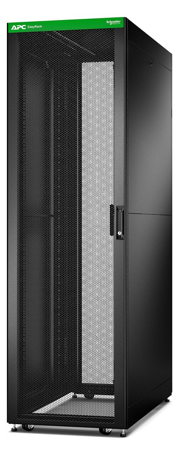 APC Easy Rack - Schrank Netzwerkschrank - Schwarz - 42HE - 48.3 cm (19)