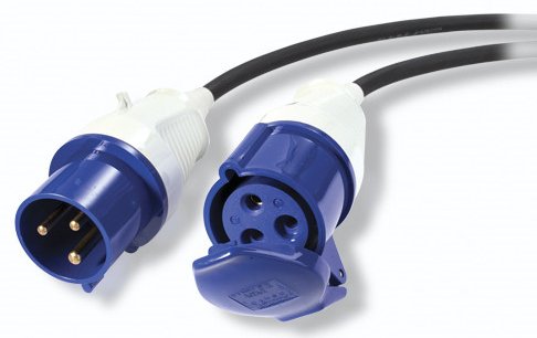APC Modular IT Power Distribution Cable Extender - Spannungsversorgungs-Verlängerungskabel - IEC 60309 16A (M)